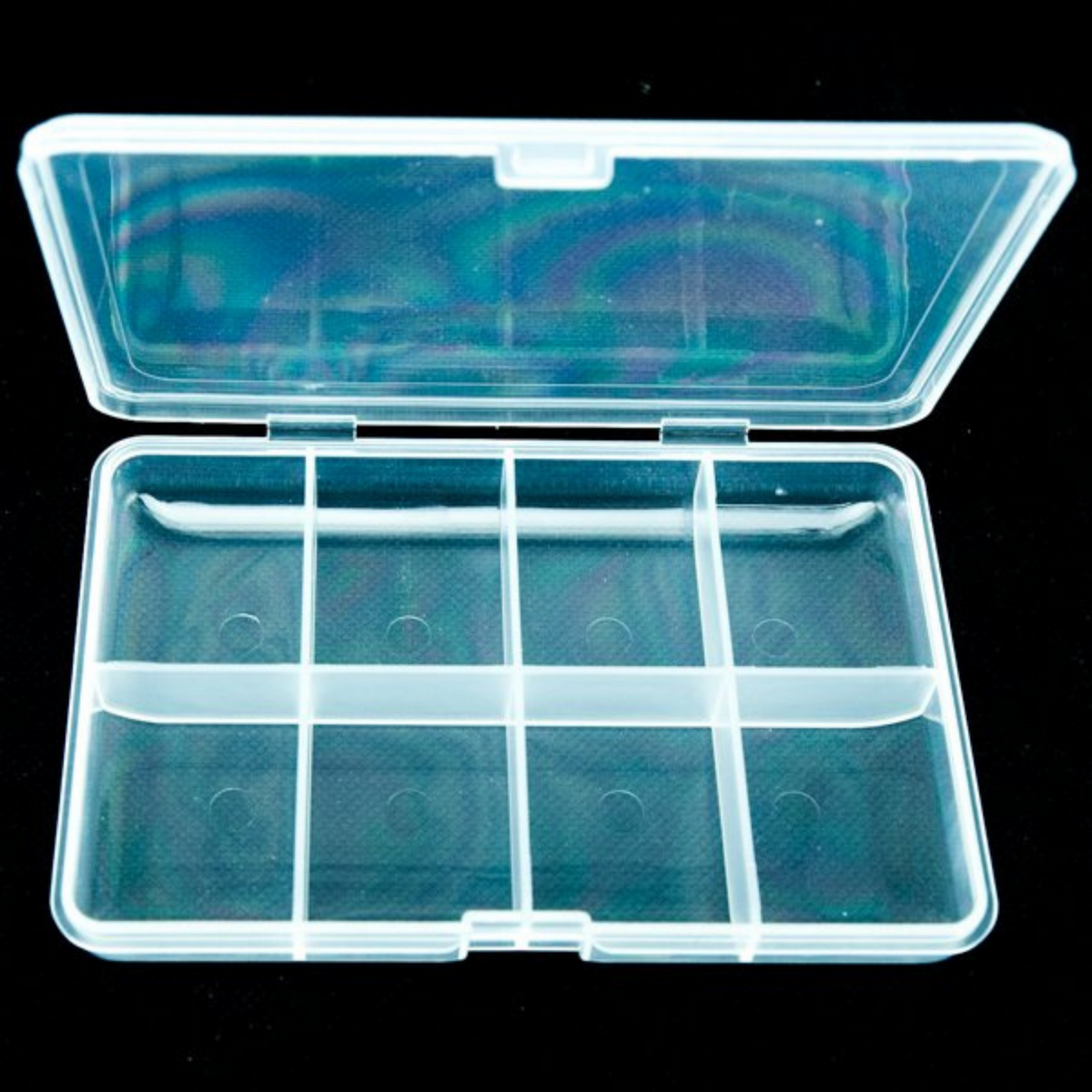 UFISH - Set of 3 Slim Fly Box Fishing Flies Box Organizer, Clear