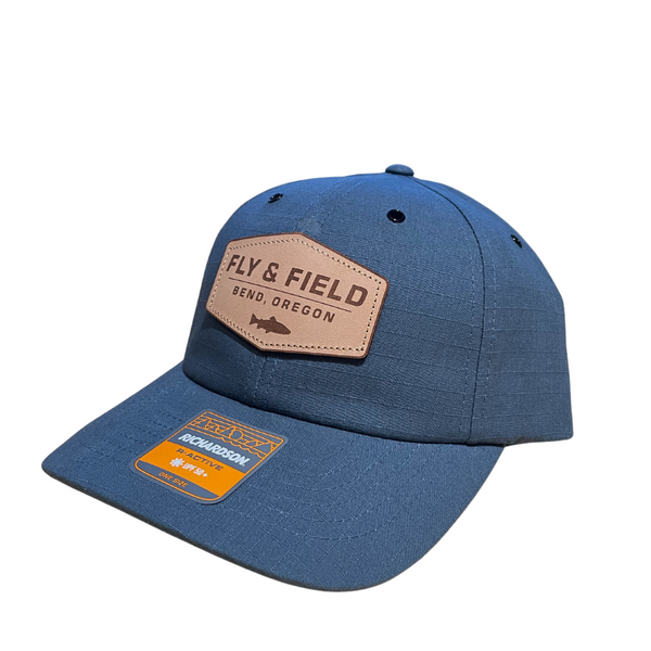 Fly and Field Fish and Fly Leather Patch Hat - Bend