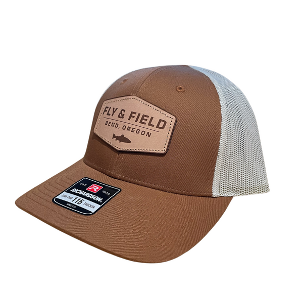 Fly and Field Fish and Fly Leather Patch Hat - Bend