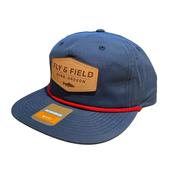 Fly and Field Fish and Fly Leather Patch Hat - Bend